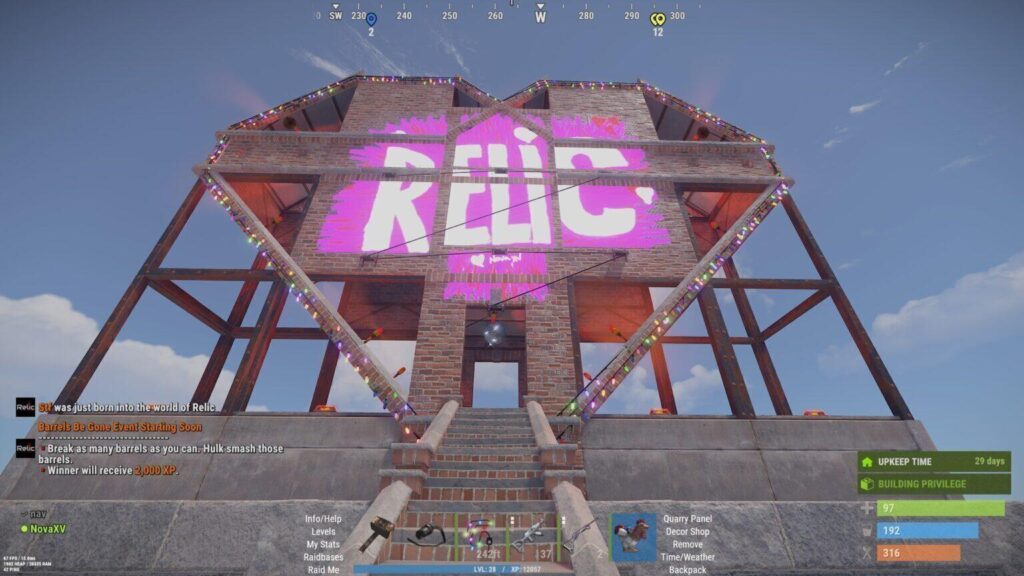 Relic love on the "Rave Mountain" (N18 - Relic Main)!