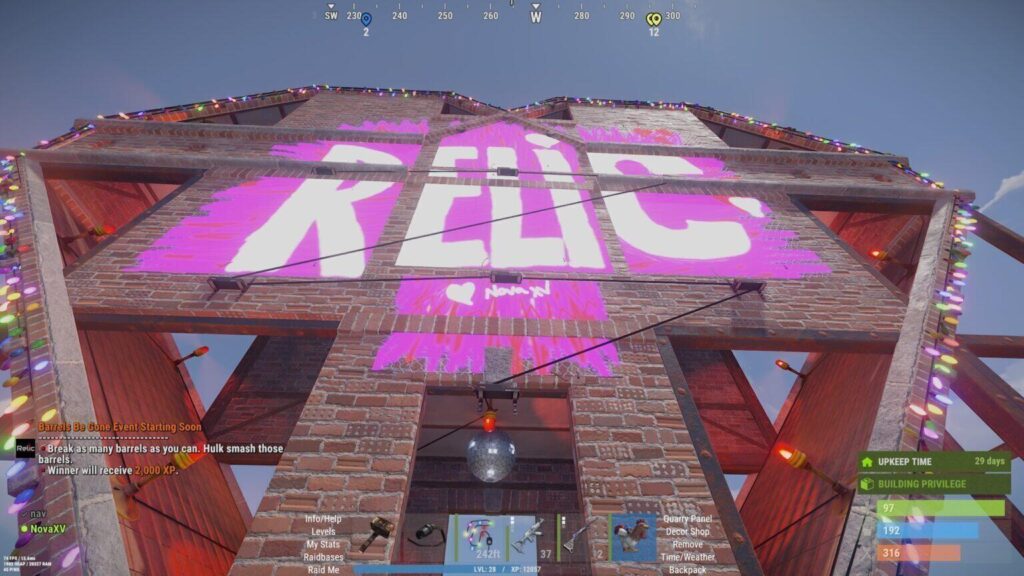 Relic love on the "Rave Mountain" (N18 - Relic Main)!
