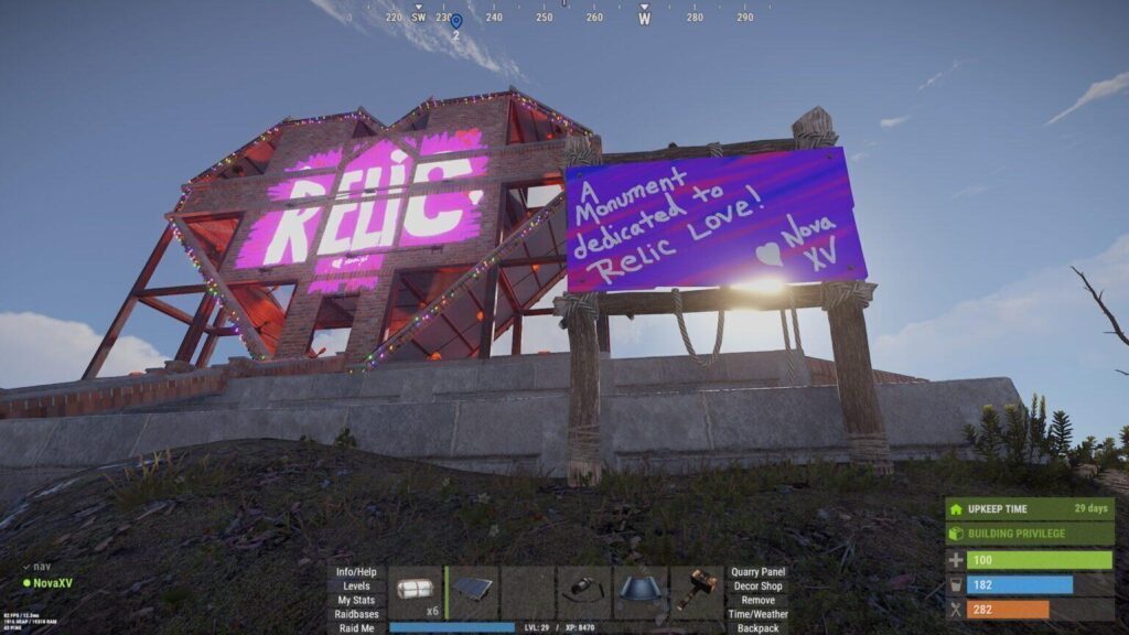 Relic love on the "Rave Mountain" (N18 - Relic Main)!