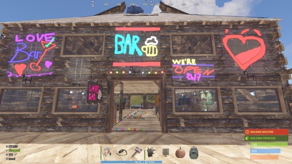 WE NEED THIS : LOVE BAR .
