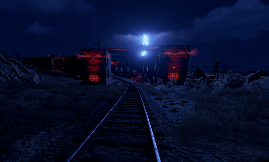 Relics Haunted Train Tunnel