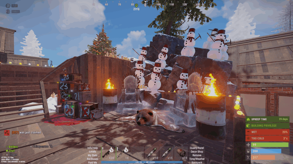 Our Xmas base for 2024!